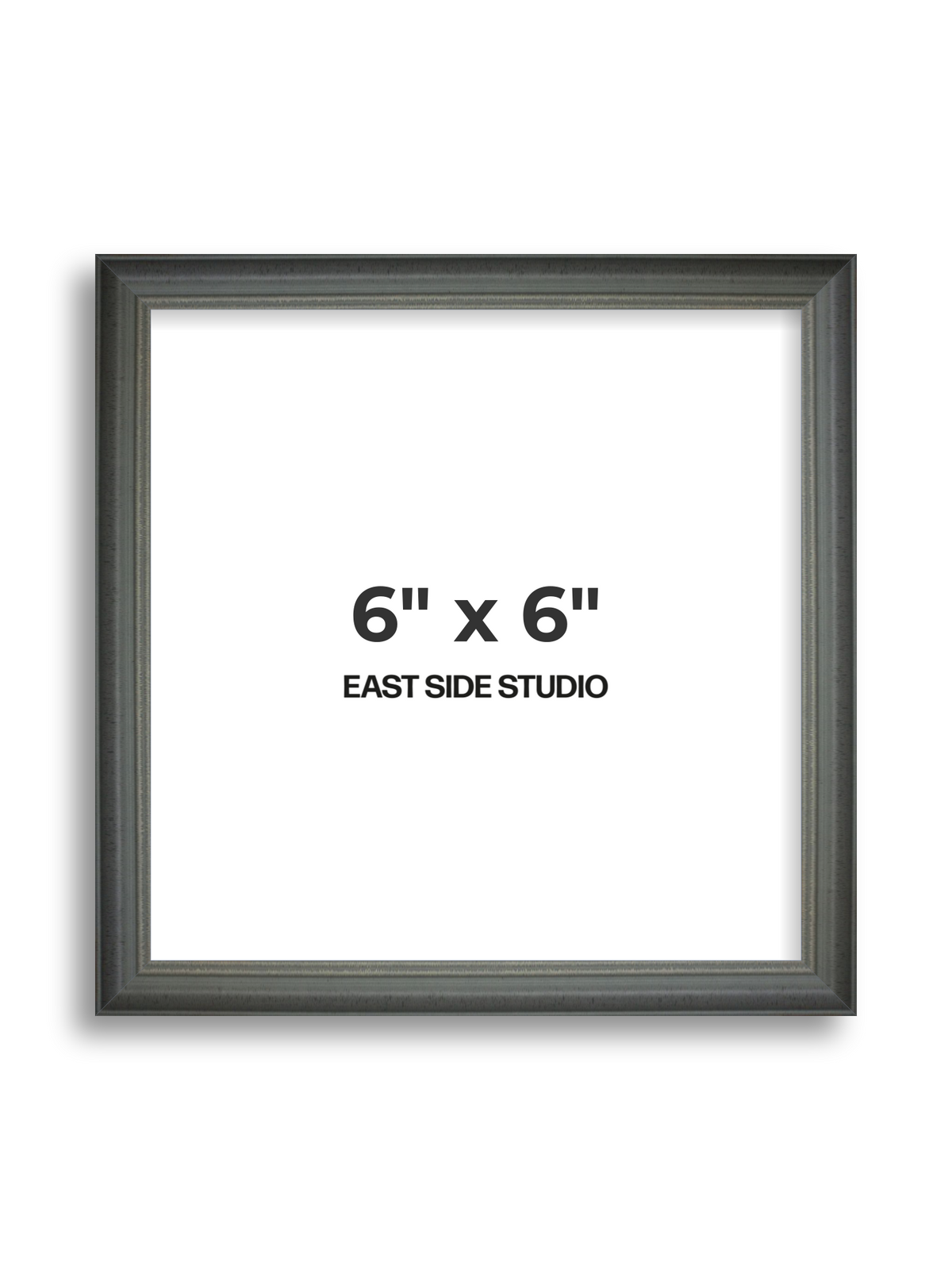 Mottled Teal 6" x 6" picture frame
