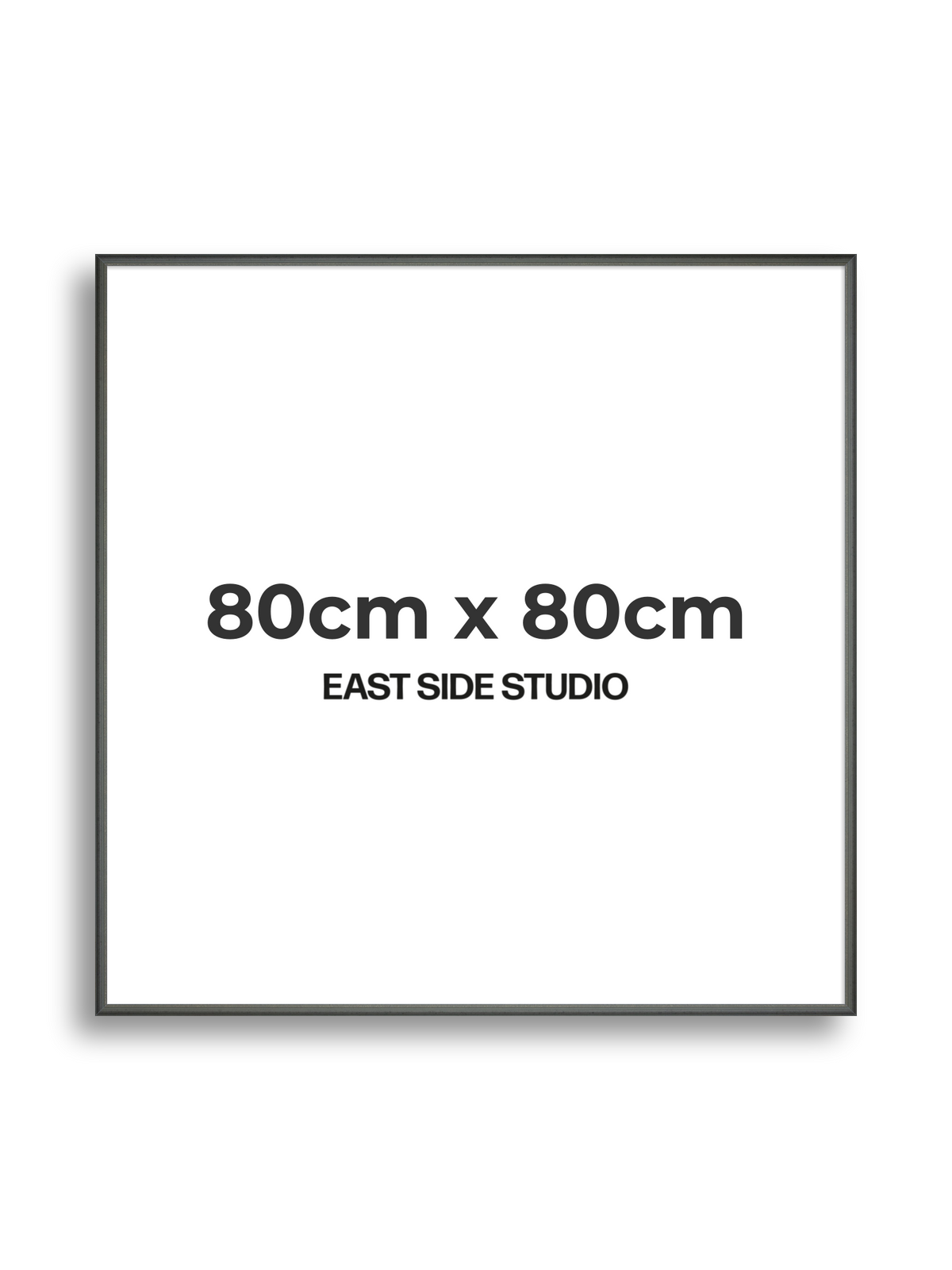 Mottled Teal 80cm x 80cm picture frame