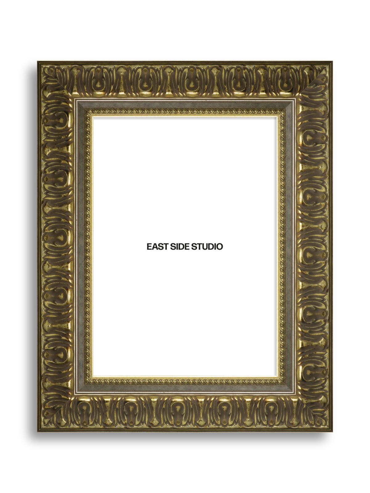 Volute Silver Gold picture frame