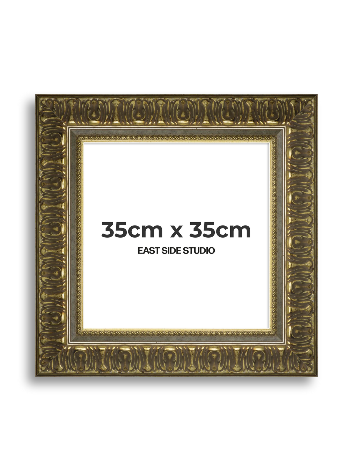 Volute Silver Gold 35cm x 35cm picture frame