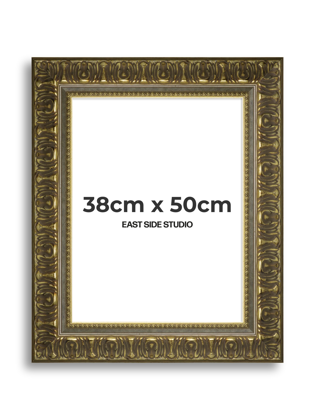 Volute Silver Gold 38cm x 50cm picture frame