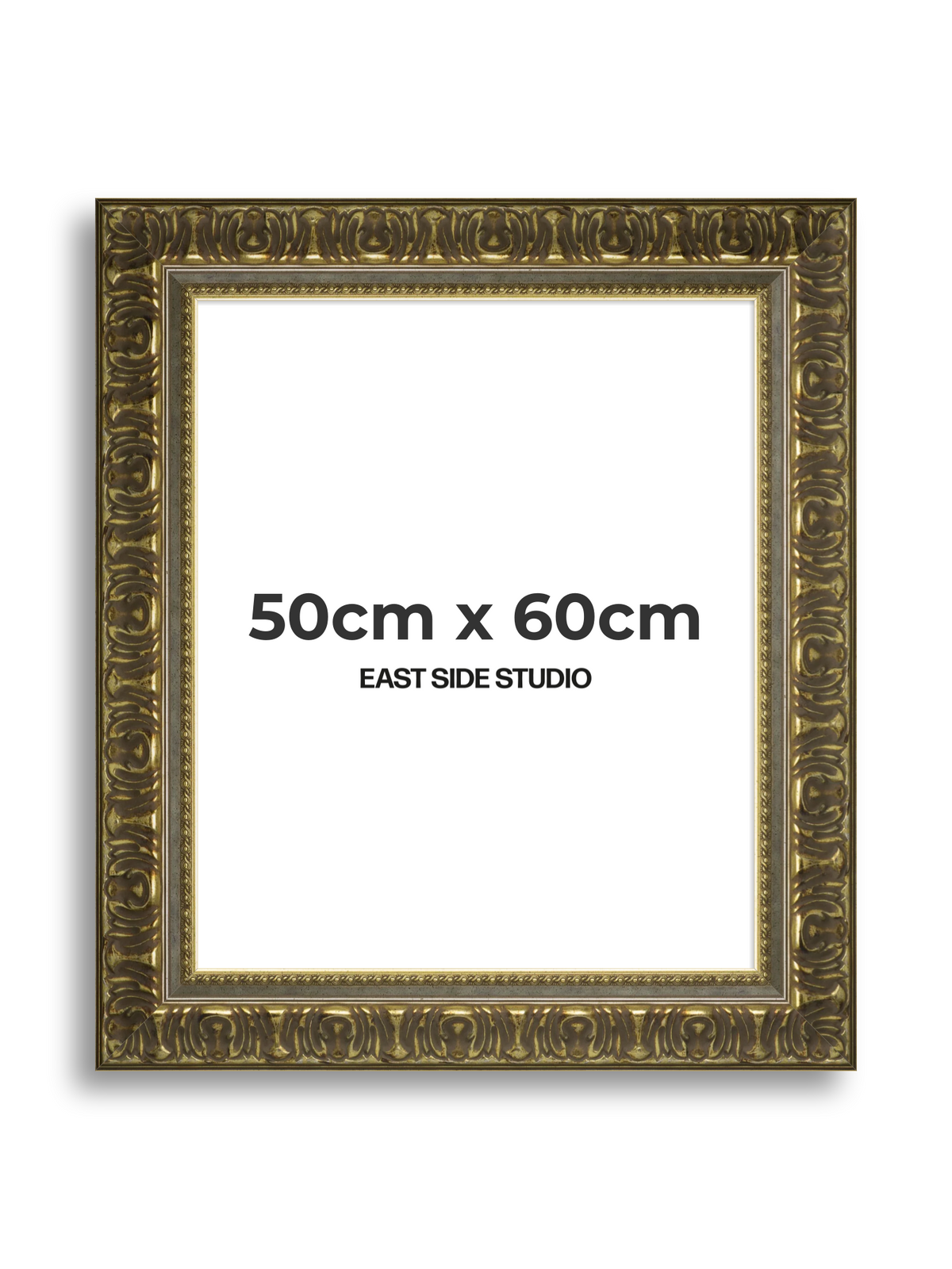 Volute Silver Gold 50cm x 60cm picture frame