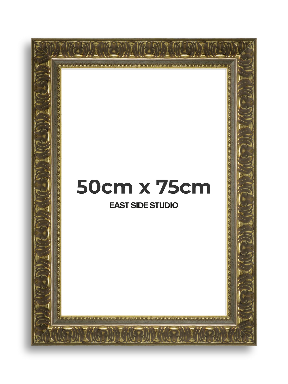 Volute Silver Gold 50cm x 75cm picture frame