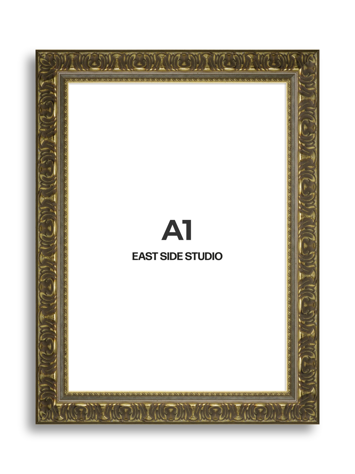 Volute Silver Gold A1 picture frame