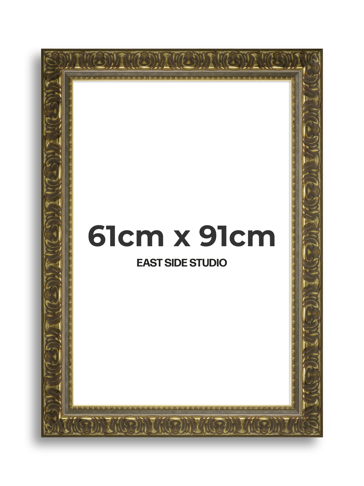 Volute Silver Gold 61cm x 91cm picture frame