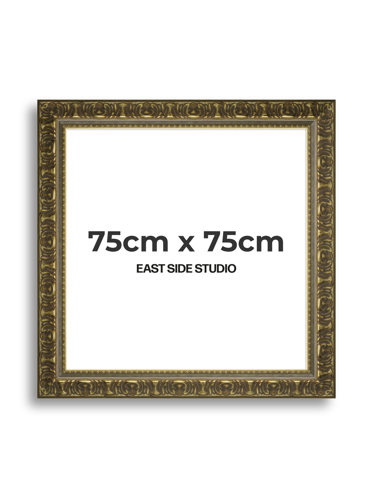 Volute Silver Gold 75cm x 75cm picture frame