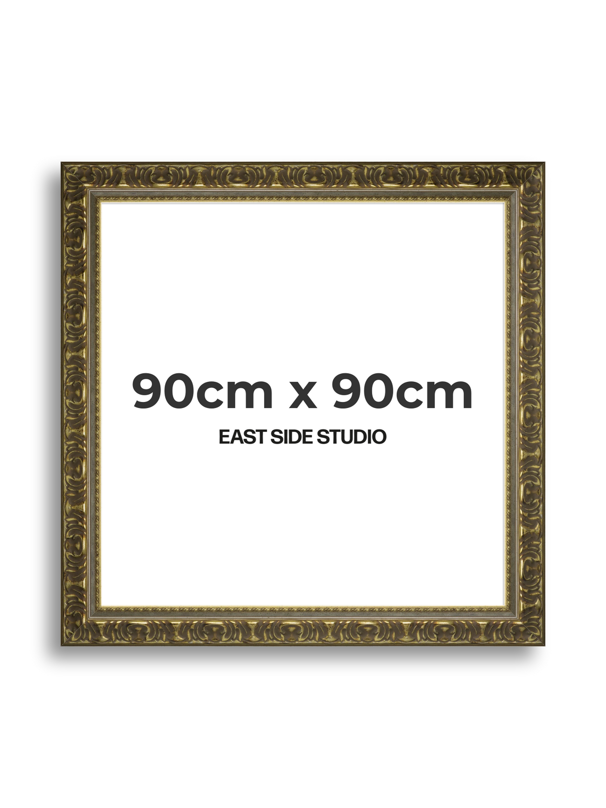Volute Silver Gold 90cm x 90cm picture frame