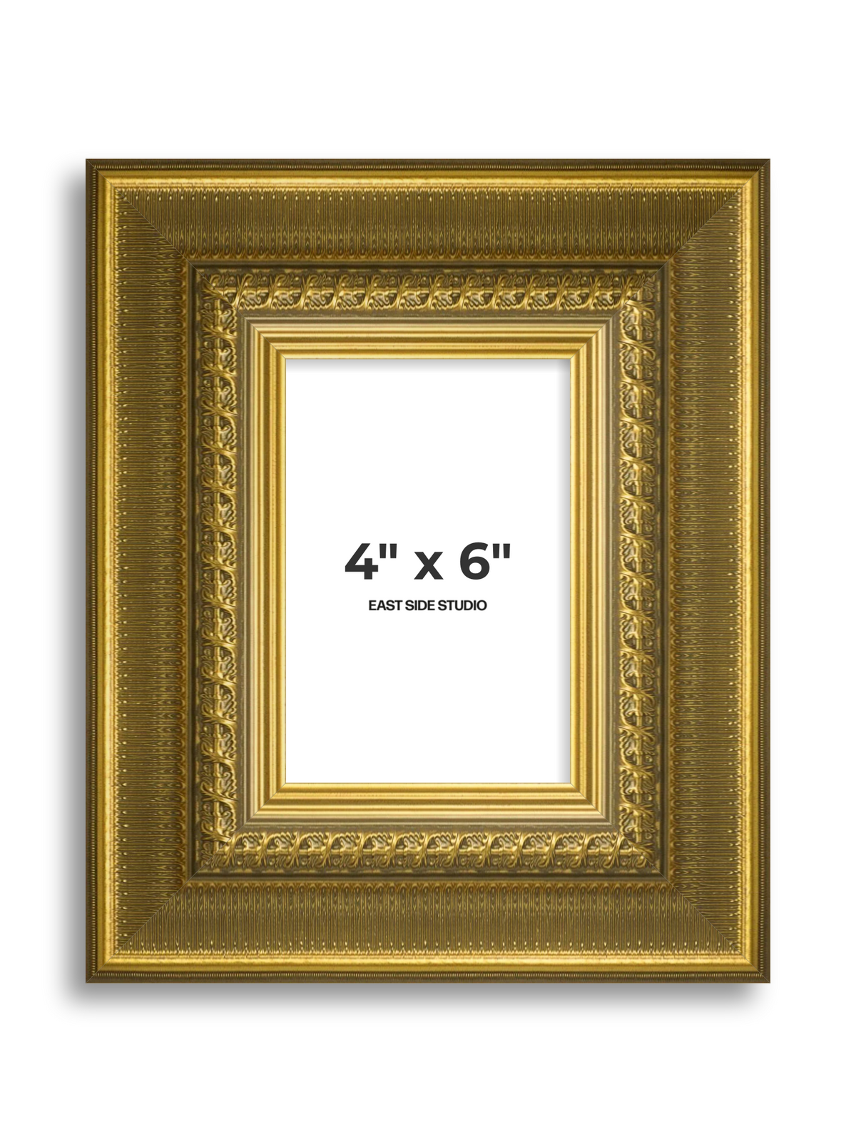 Anthemion Gold 4" x 6" picture frame