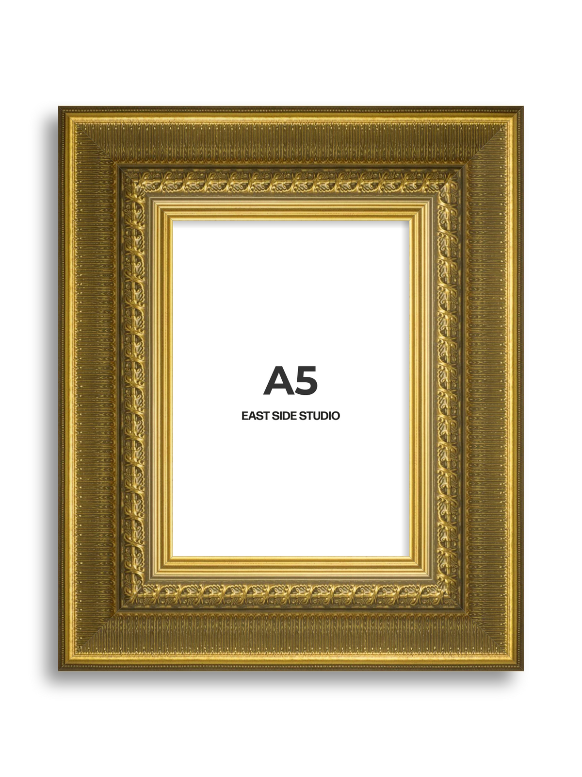 Anthemion Gold A5 picture frame
