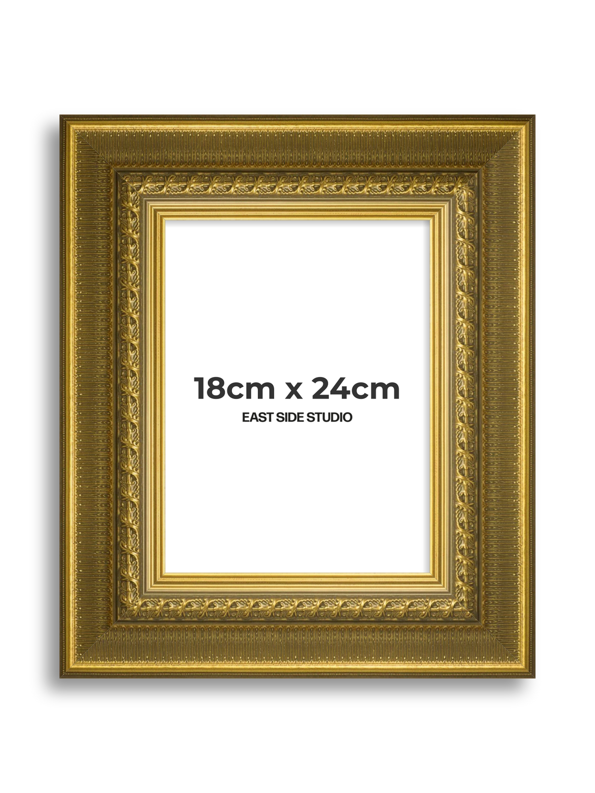 Anthemion Gold 18cm x 24cm picture frame