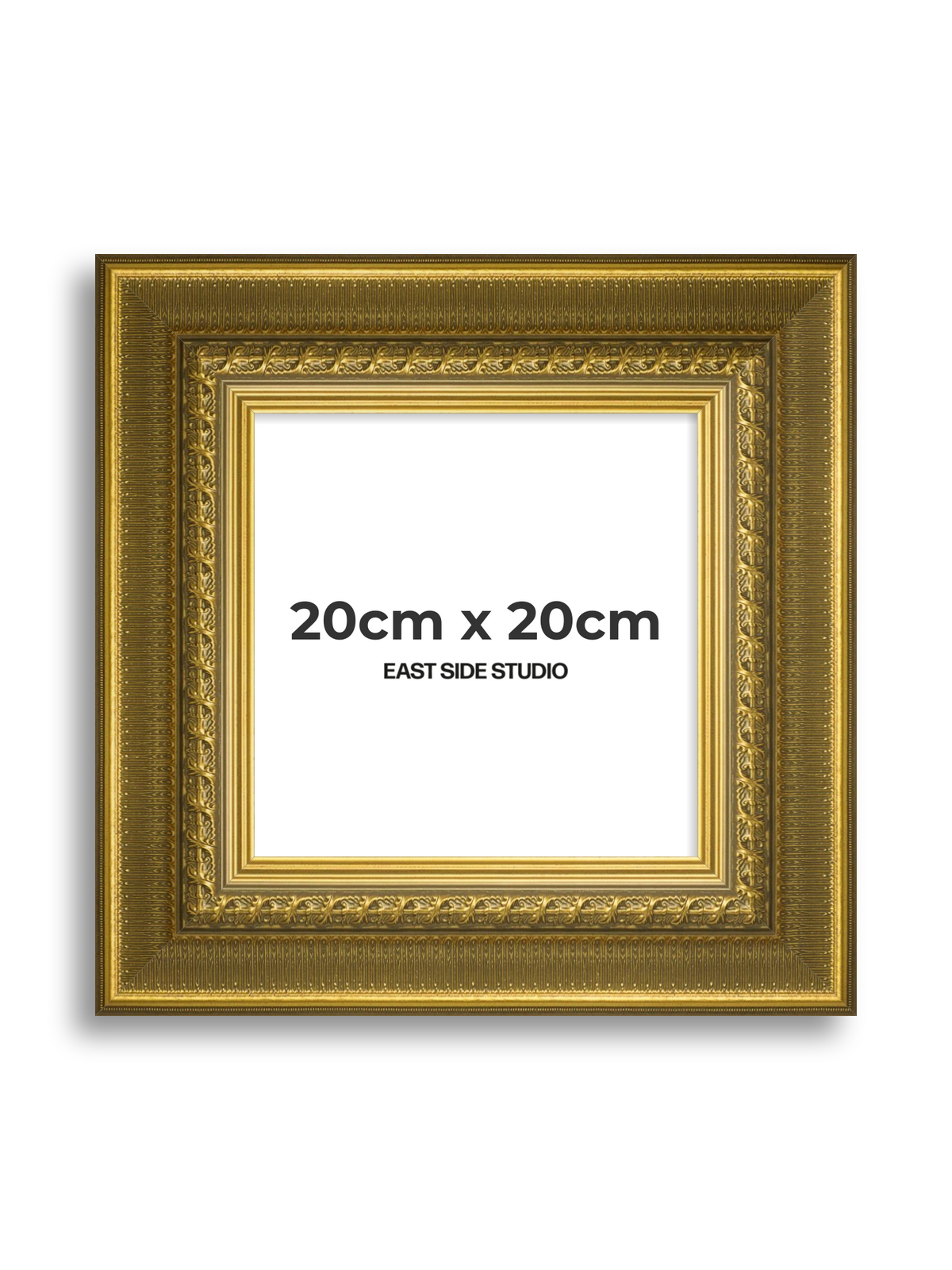 Anthemion Gold 20cm x 20cm picture frame