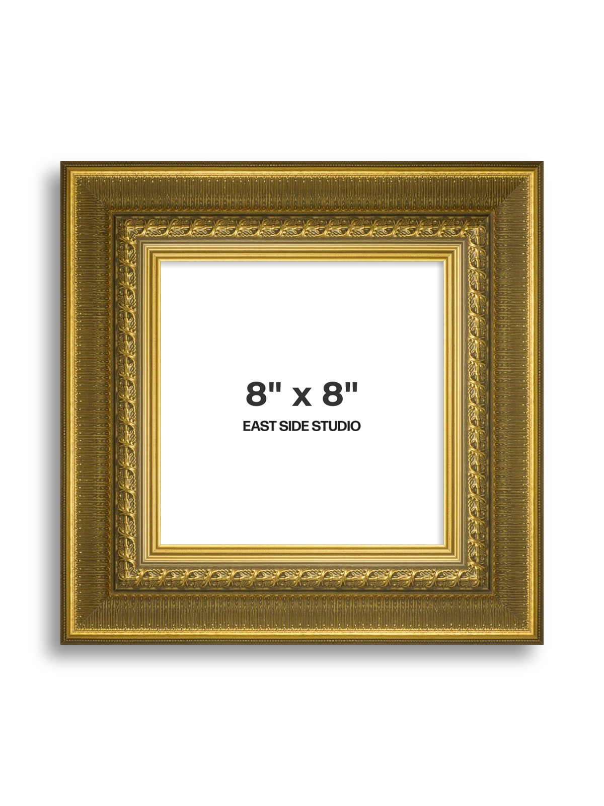 Anthemion Gold 8" x 8" picture frame
