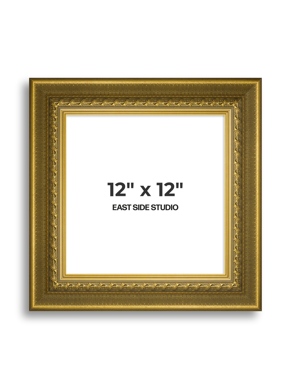 Anthemion Gold 12" x 12" picture frame