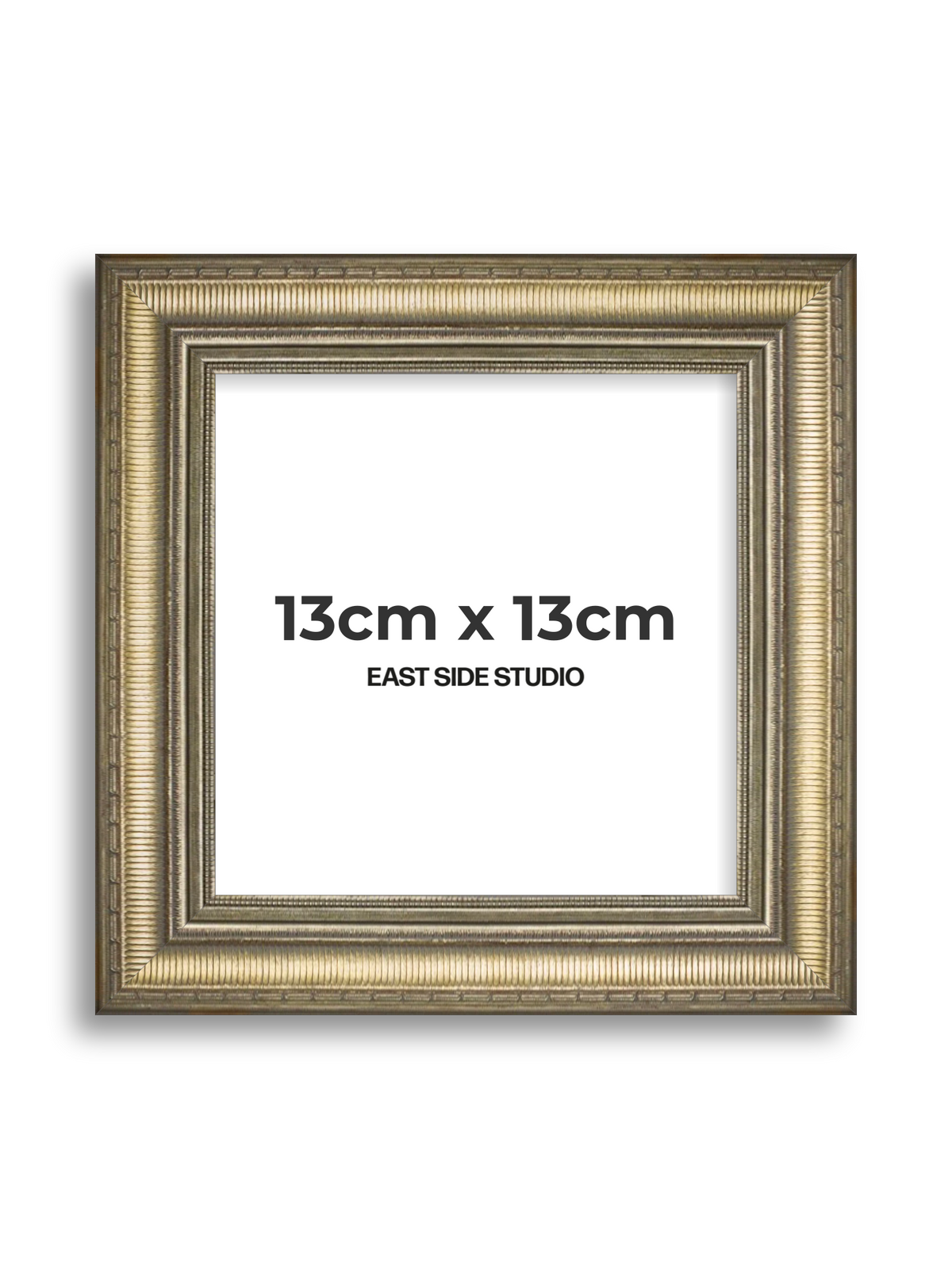 Laurel Aged Gold 13cm x 13cm picture frame