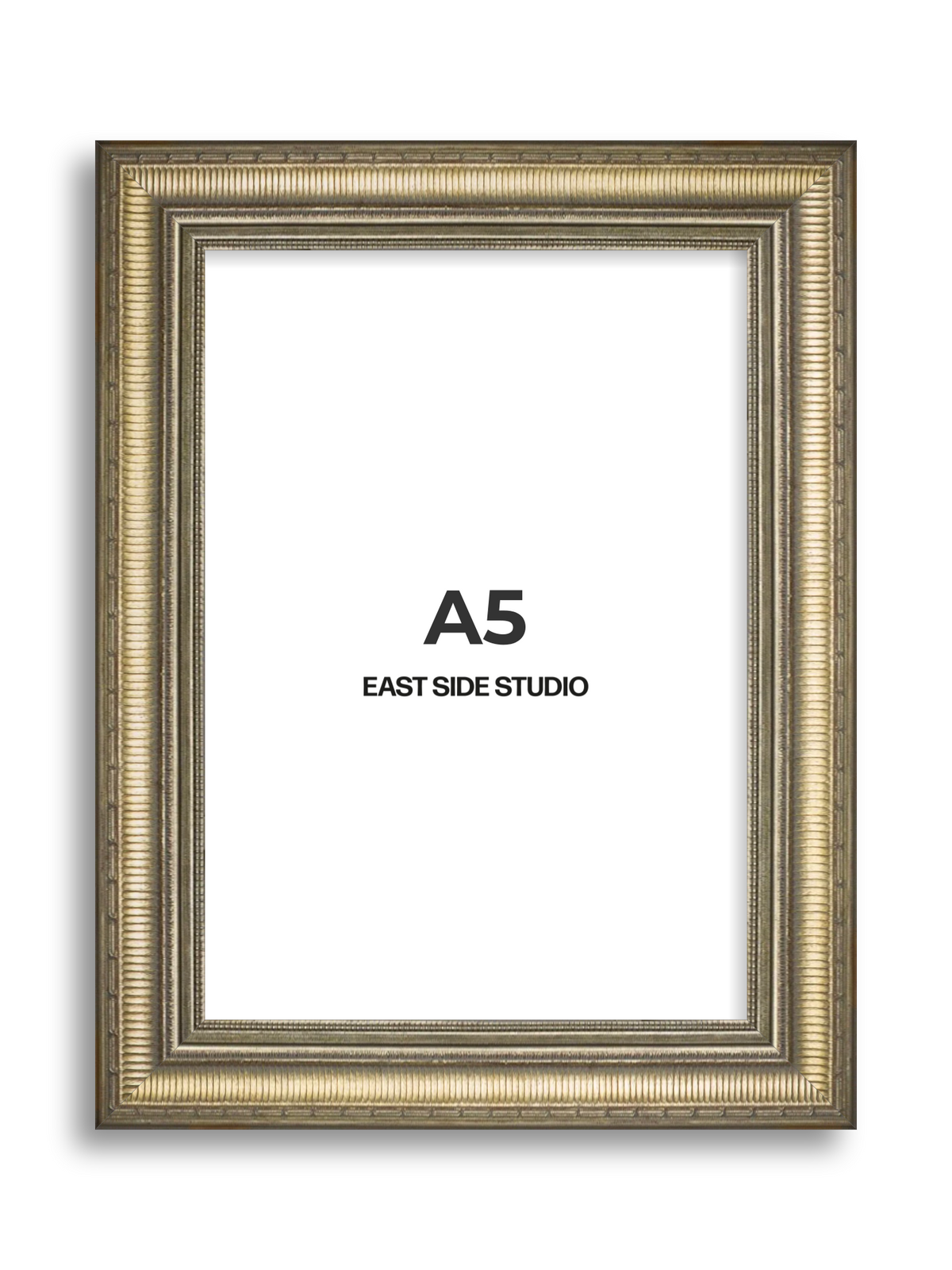 Laurel Aged Gold A5 picture frame