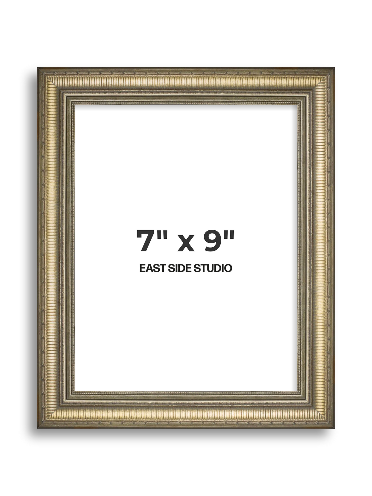 Laurel Aged Gold 7" x 9" picture frame
