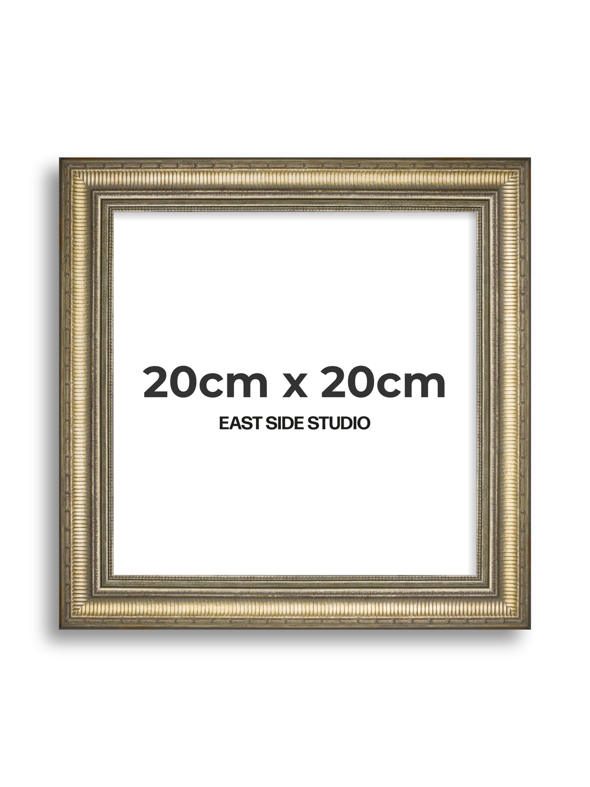 Laurel Aged Gold 20cm x 20cm picture frame
