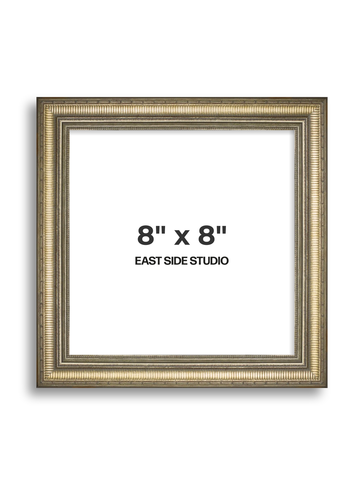 Laurel Aged Gold 8" x 8" picture frame