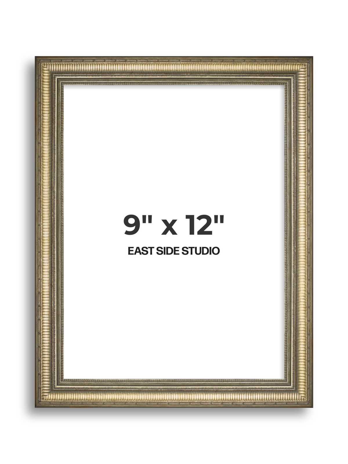 Laurel Aged Gold 9" x 12" picture frame