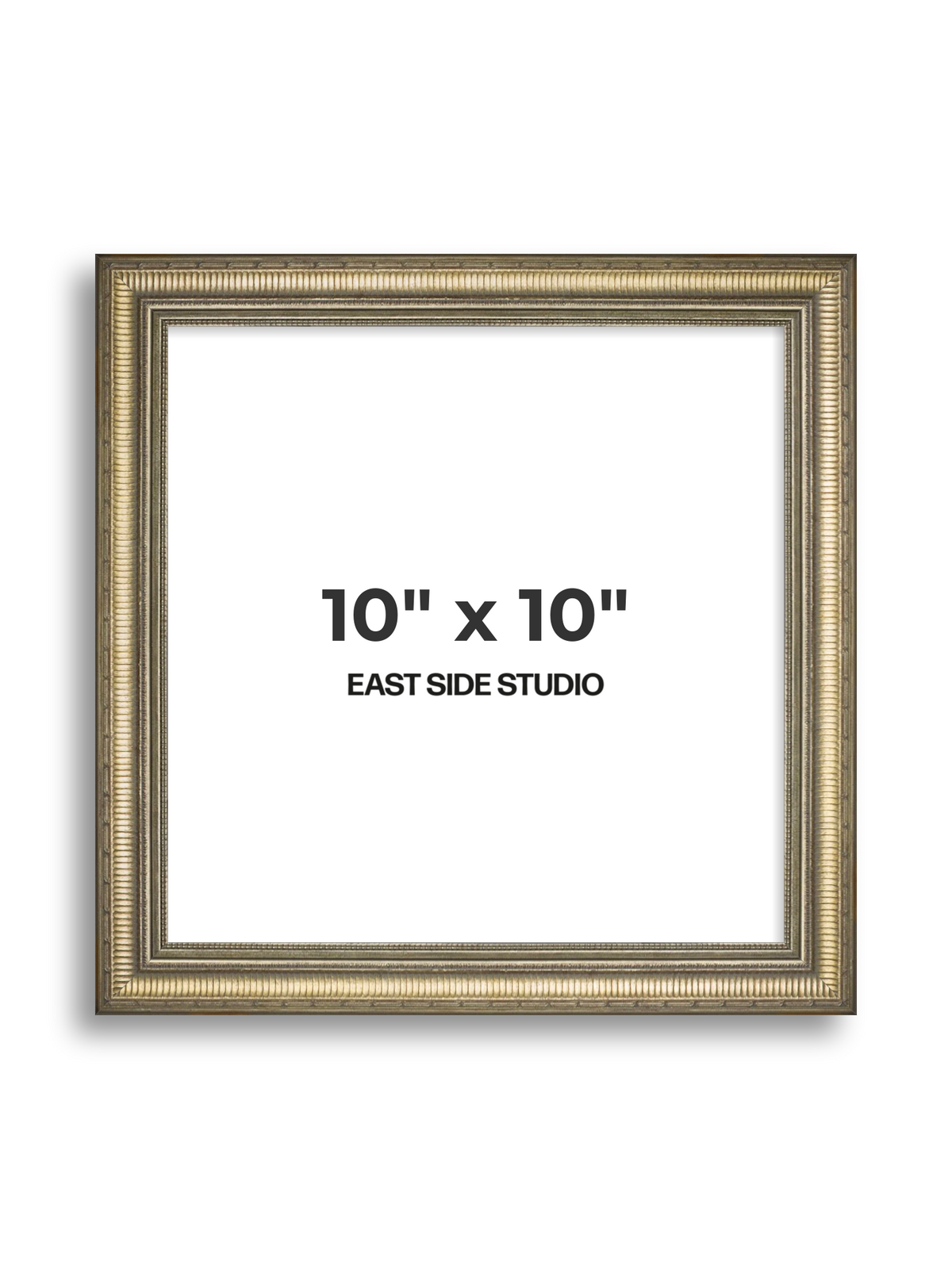 Laurel Aged Gold 10" x 10" picture frame