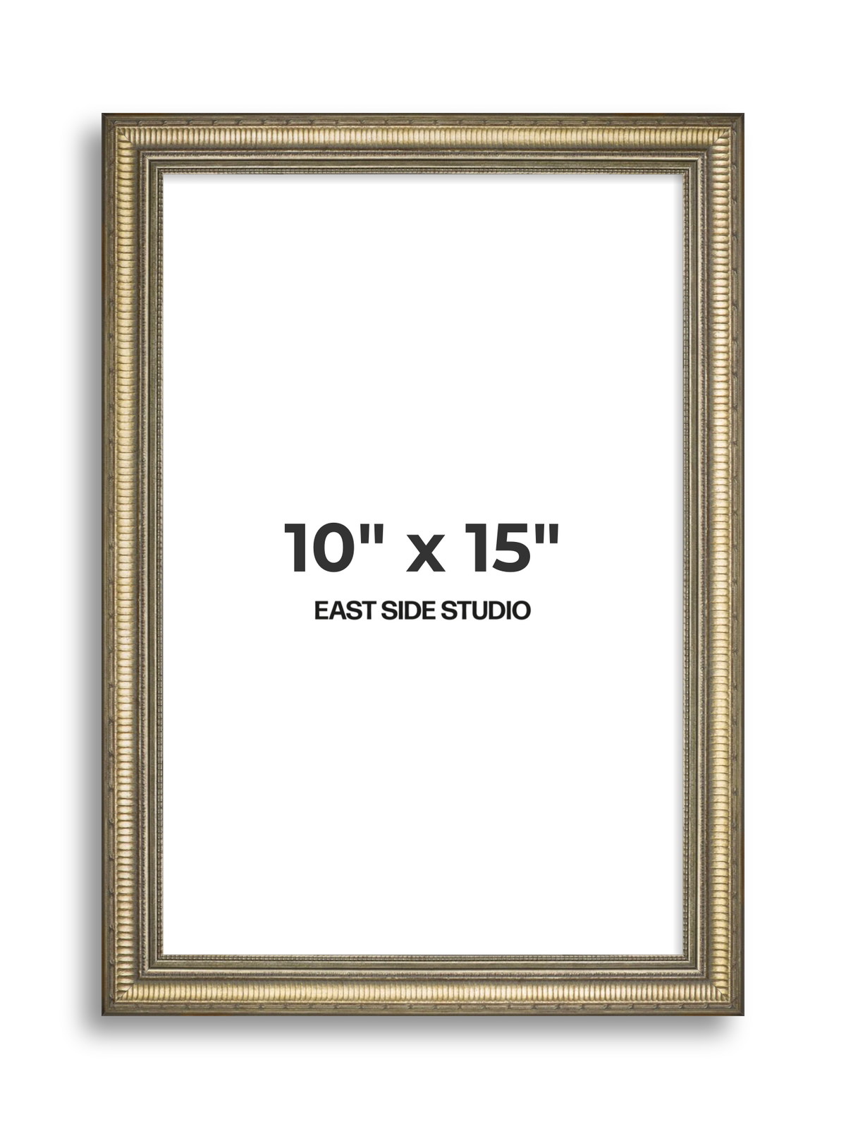 Laurel Aged Gold 10" x 15" picture frame