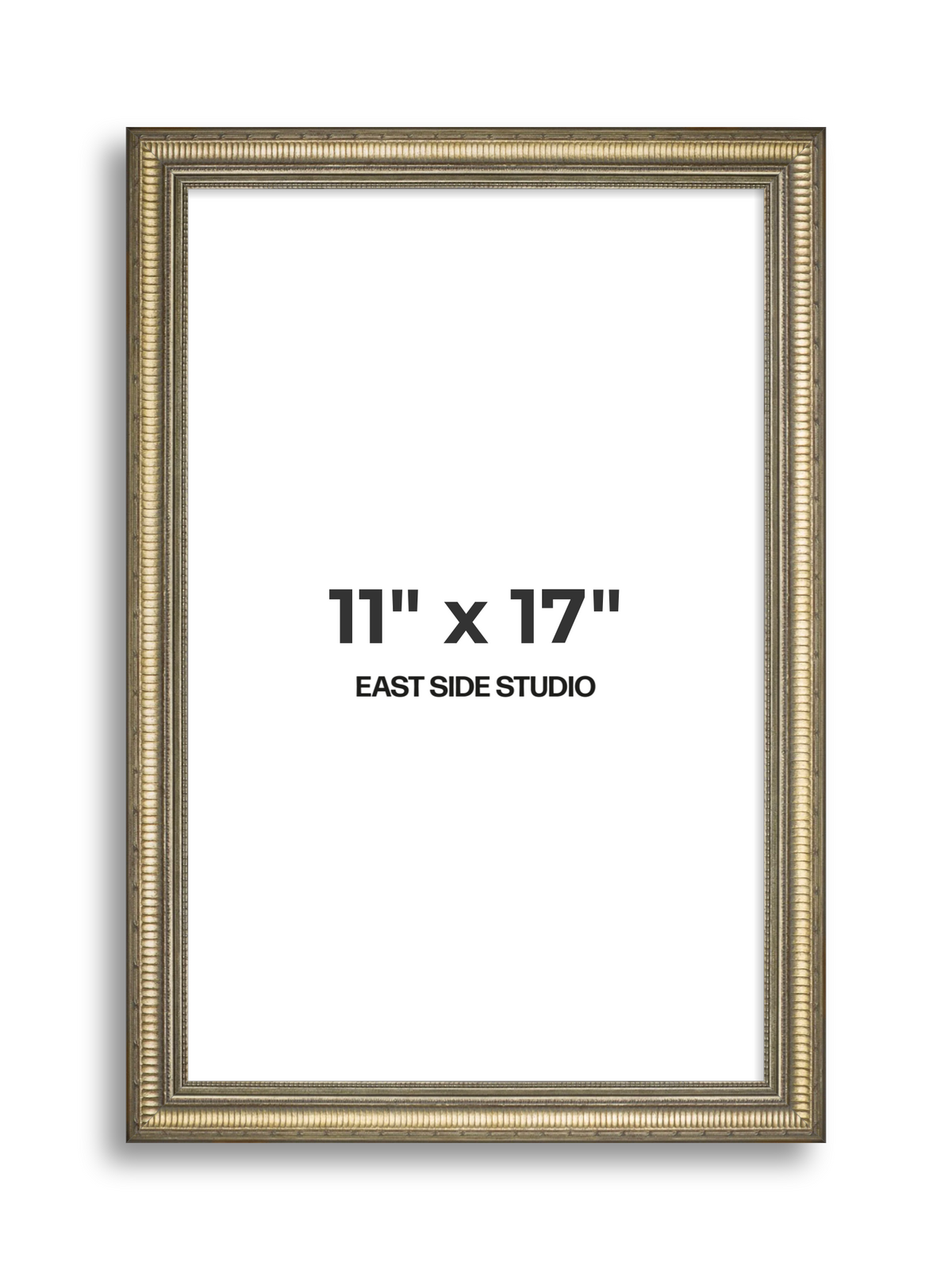 Laurel Aged Gold 11" x 17" picture frame