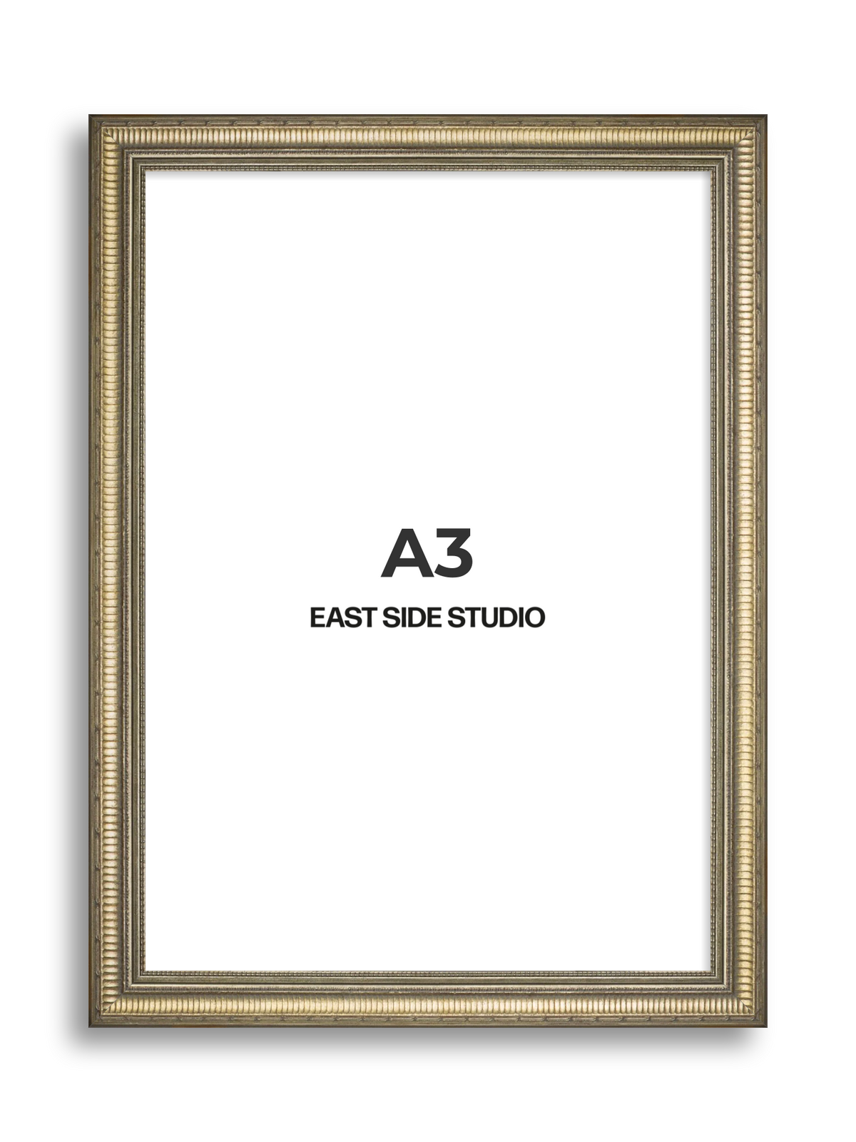 Laurel Aged Gold A3 picture frame
