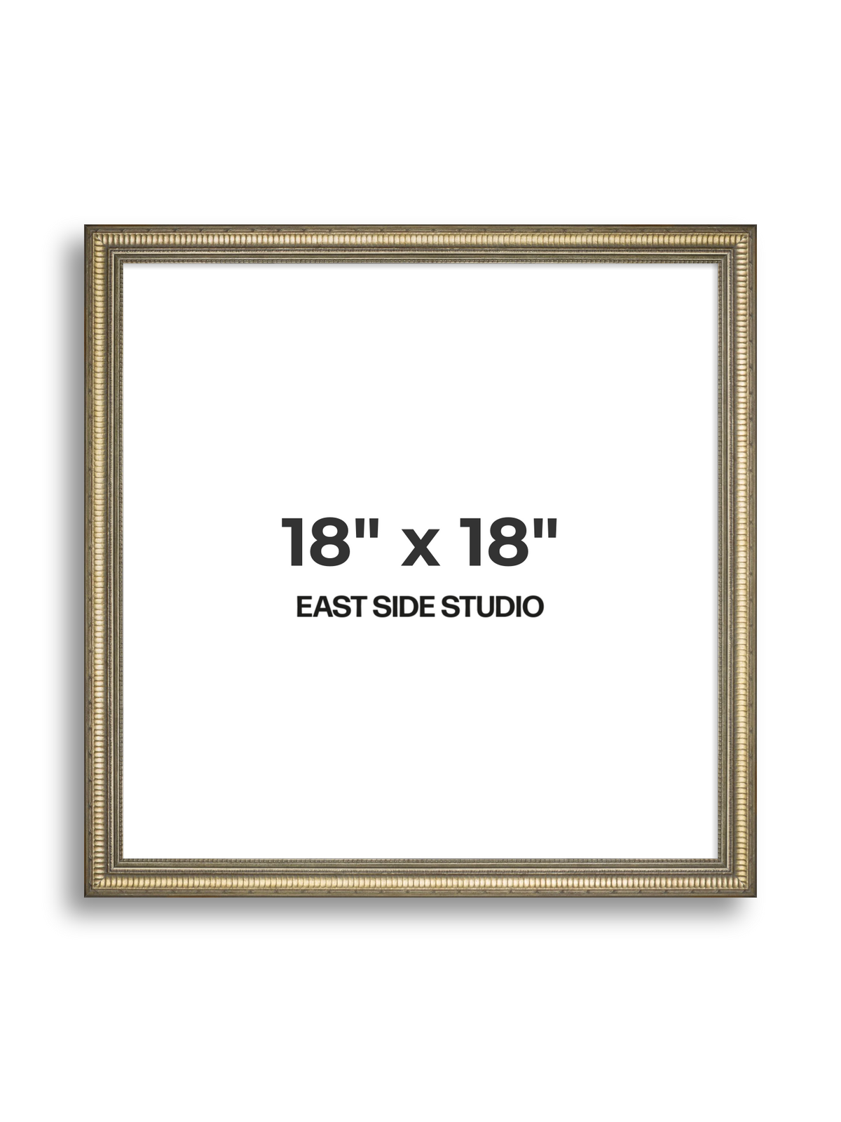 Laurel Aged Gold 18" x 18" picture frame