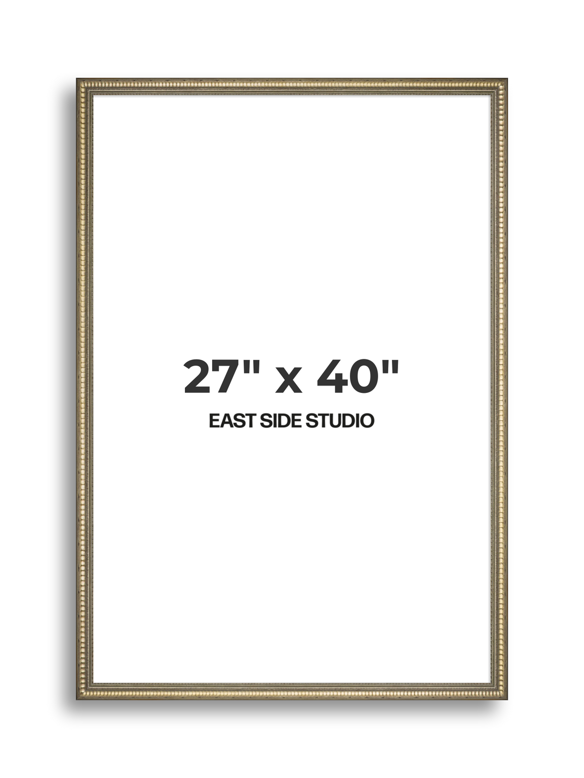 Laurel Aged Gold 27" x 40" picture frame