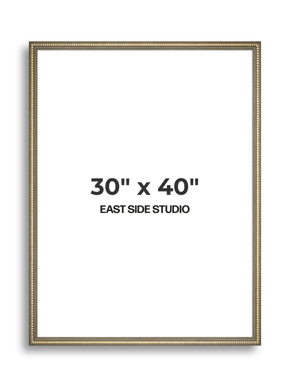 Laurel Aged Gold 30" x 40" picture frame