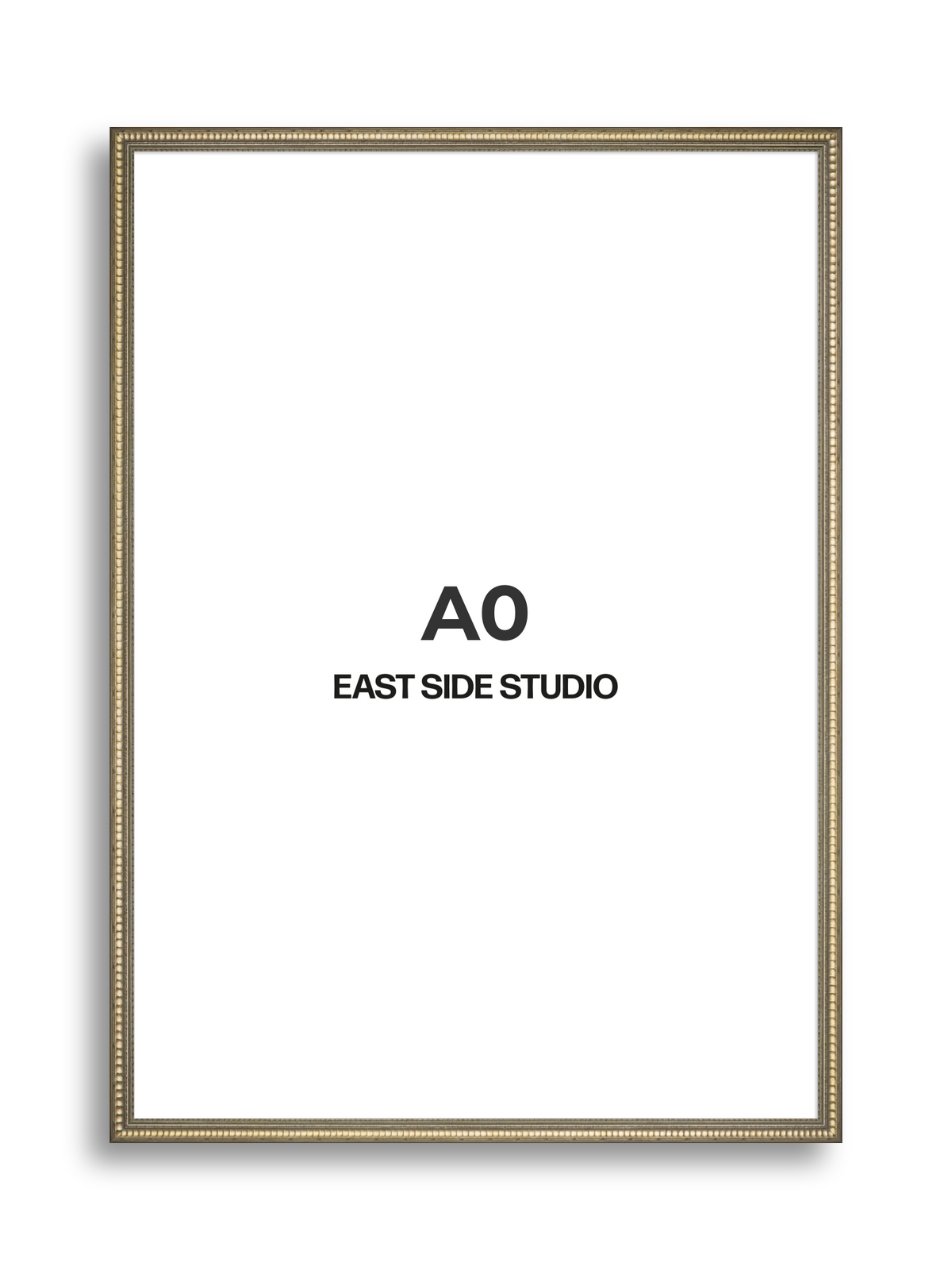 Laurel Aged Gold A0 picture frame