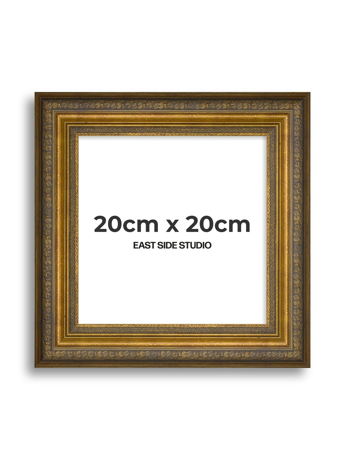 Frieze Antique Gold 20cm x 20cm picture frame