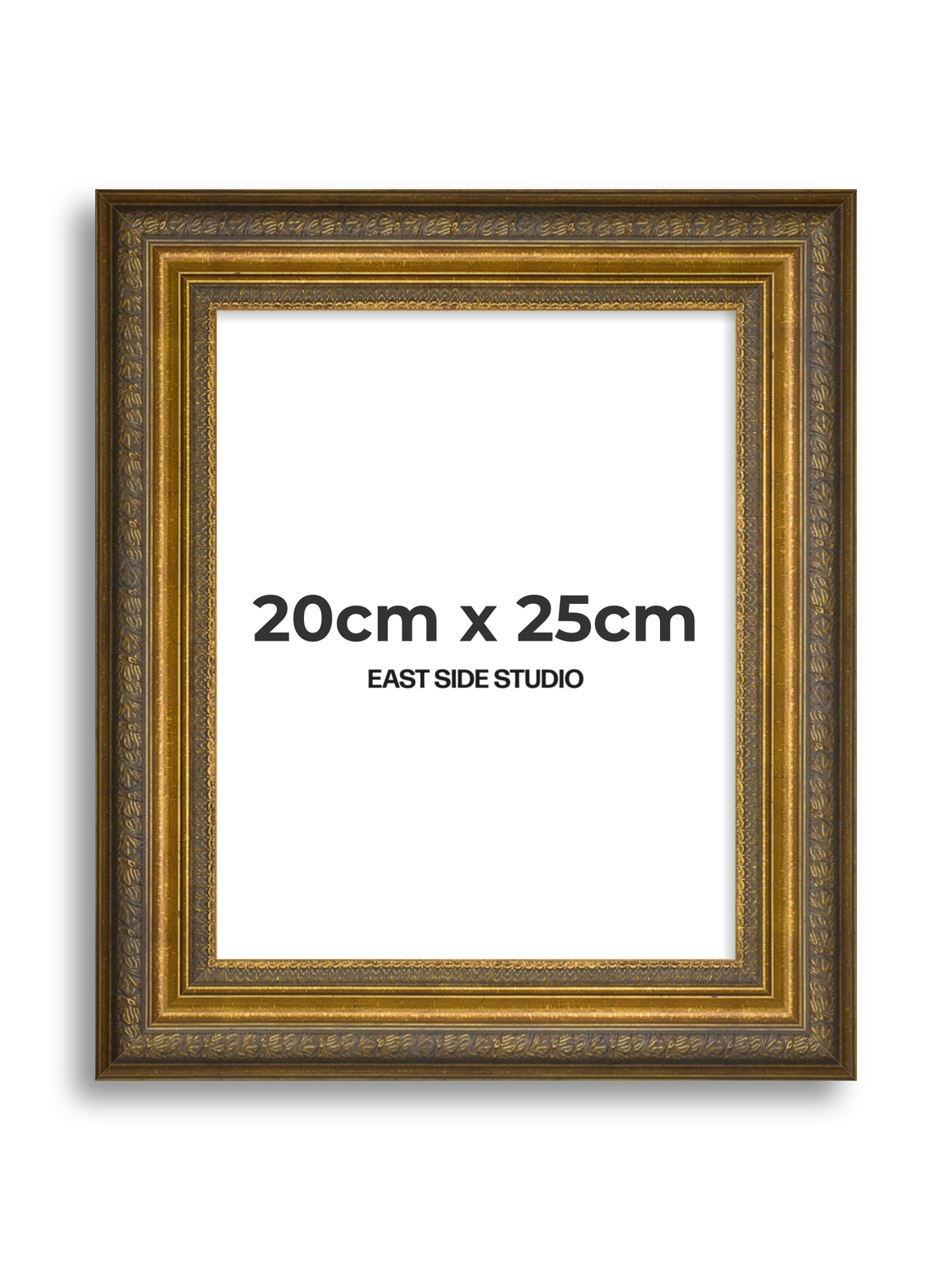 Frieze Antique Gold 20cm x 25cm picture frame