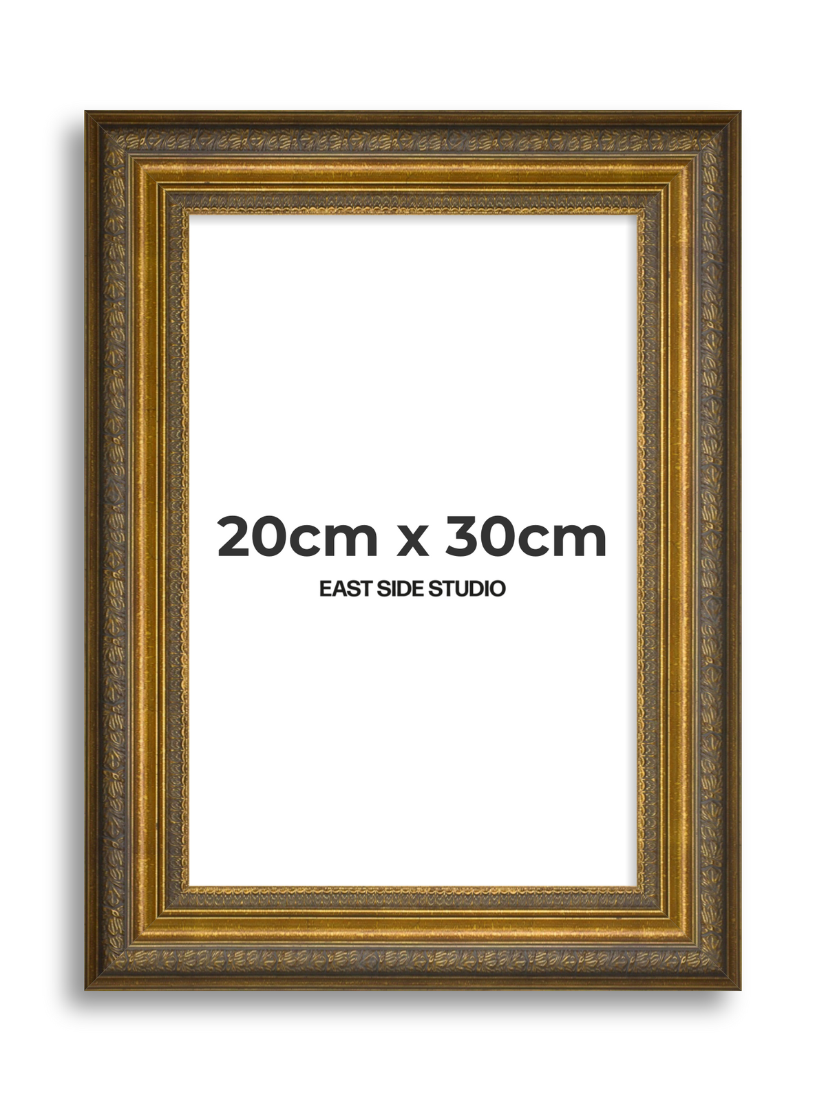 Frieze Antique Gold 20cm x 30cm picture frame