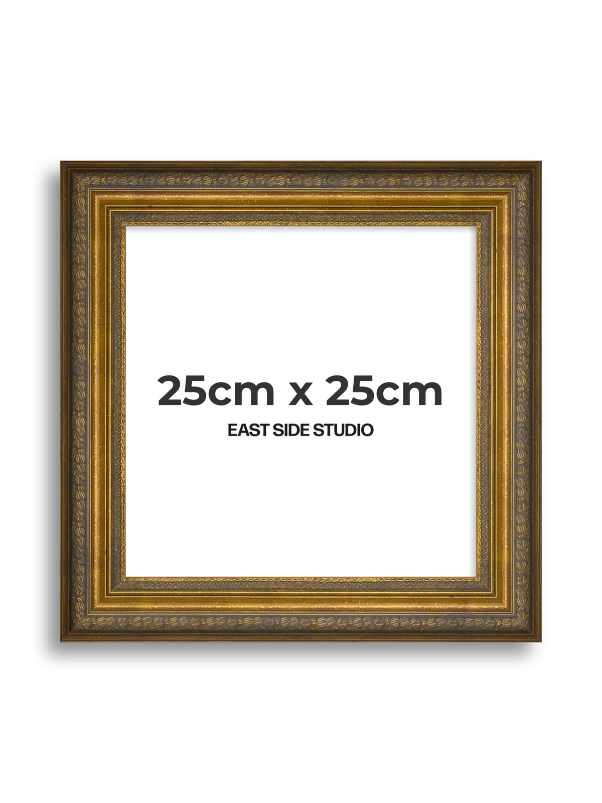 Frieze Antique Gold 25cm x 25cm picture frame