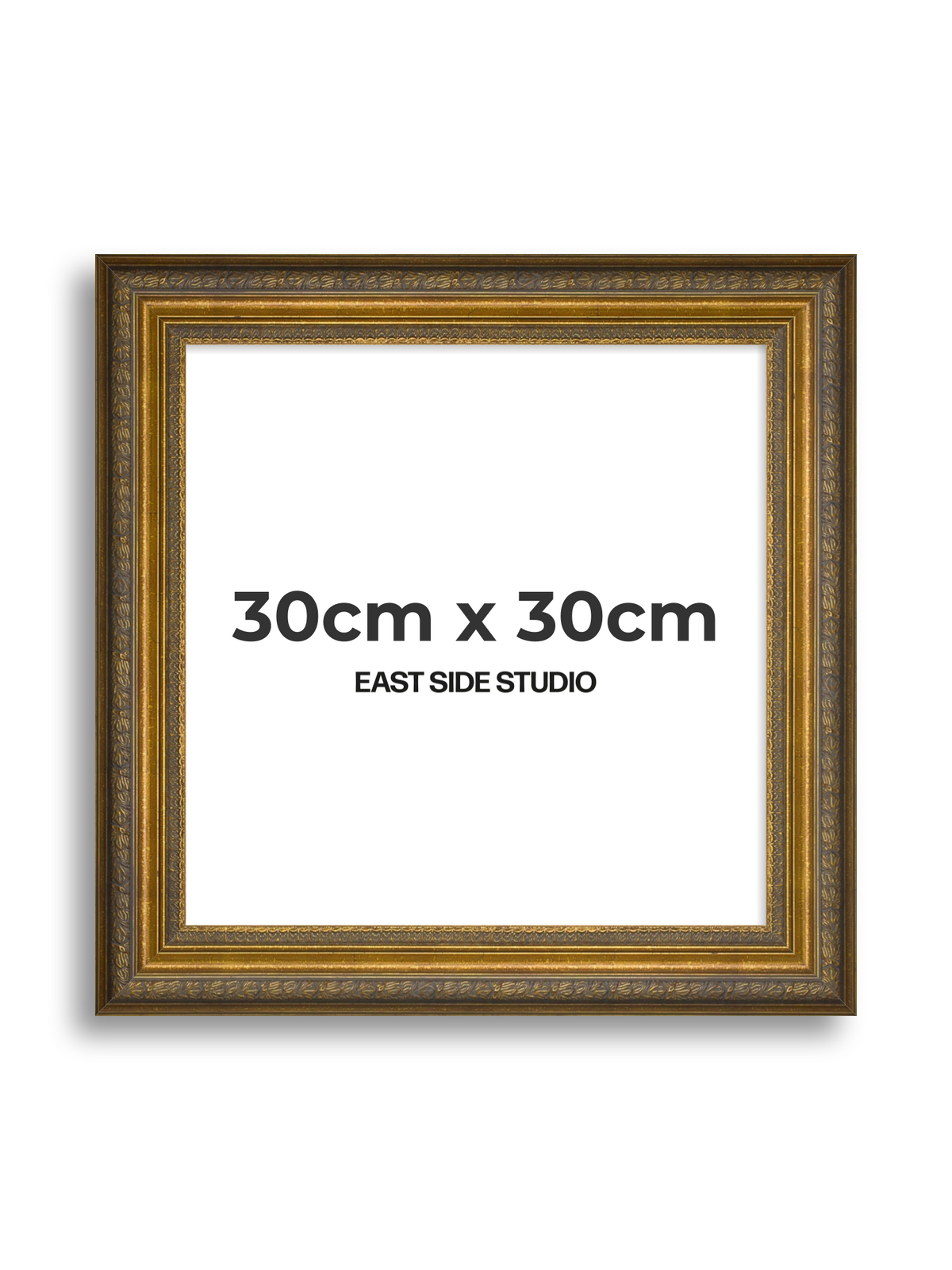 Frieze Antique Gold 30cm x 30cm picture frame