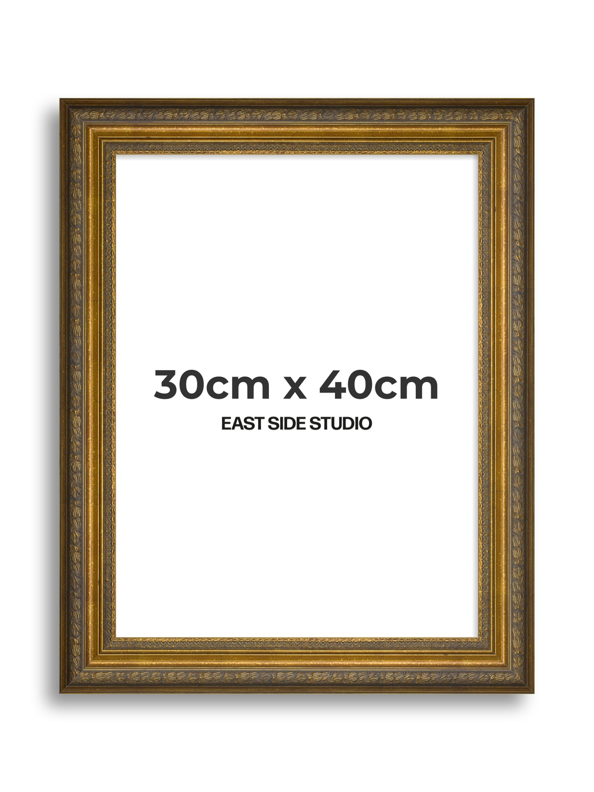 Frieze Antique Gold 30cm x 40cm picture frame