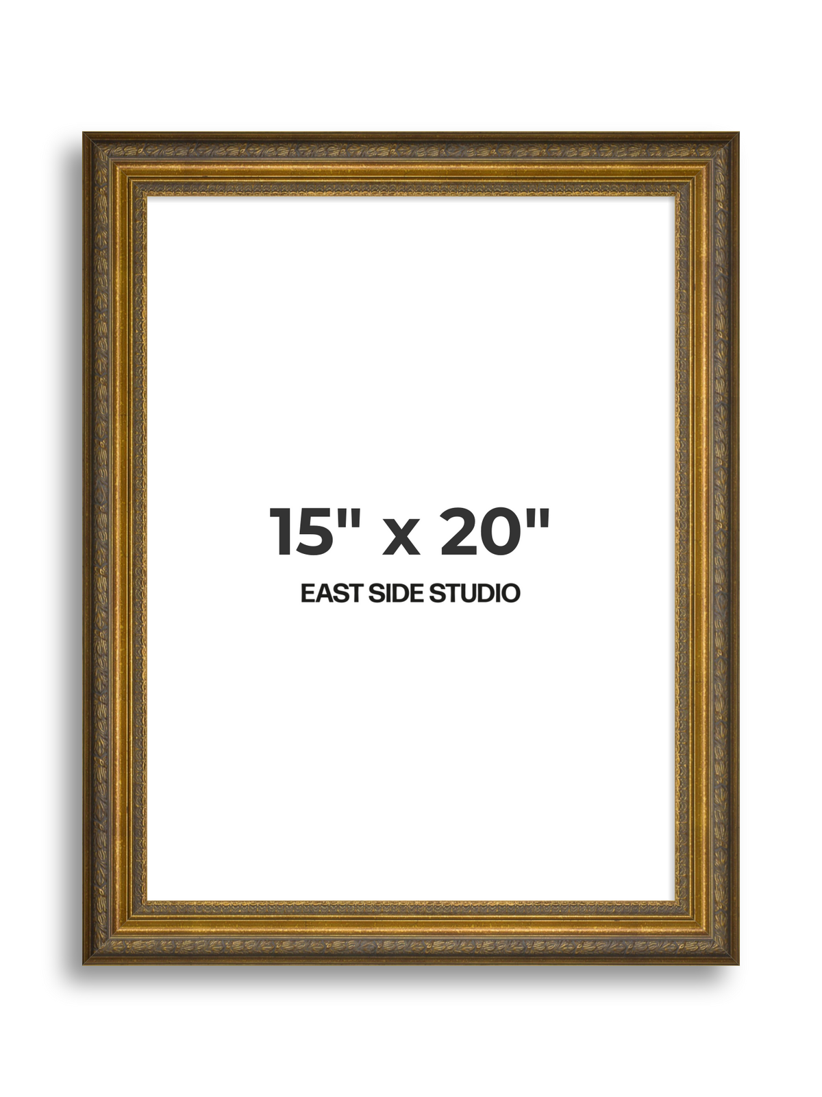 Frieze Antique Gold 15" x 20" picture frame