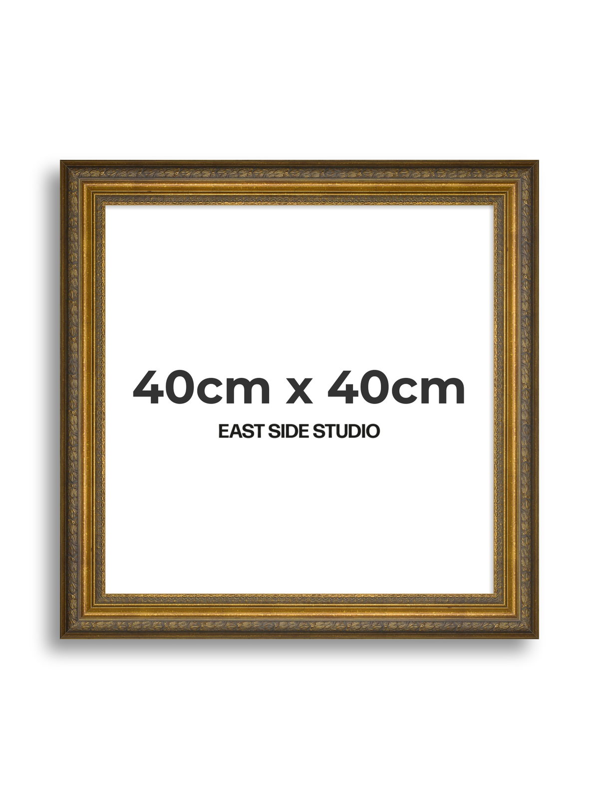 Frieze Antique Gold 40cm x 40cm picture frame