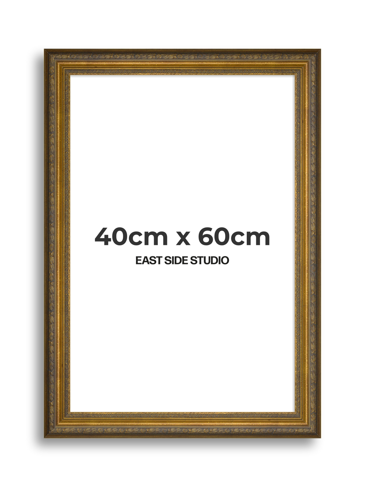 Frieze Antique Gold 40cm x 60cm picture frame