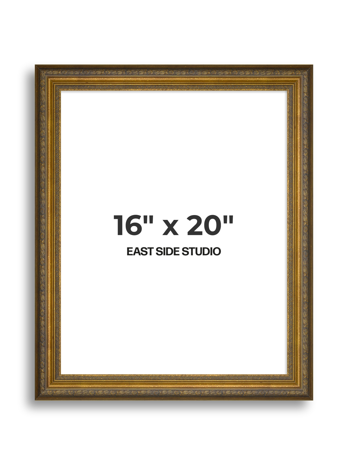 Frieze Antique Gold 16" x 20" picture frame