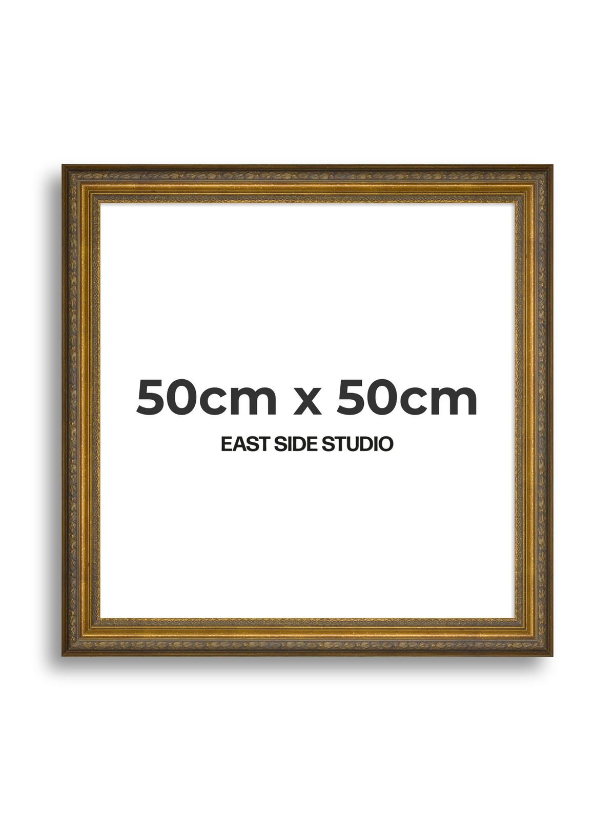 Frieze Antique Gold 50cm x 50cm picture frame