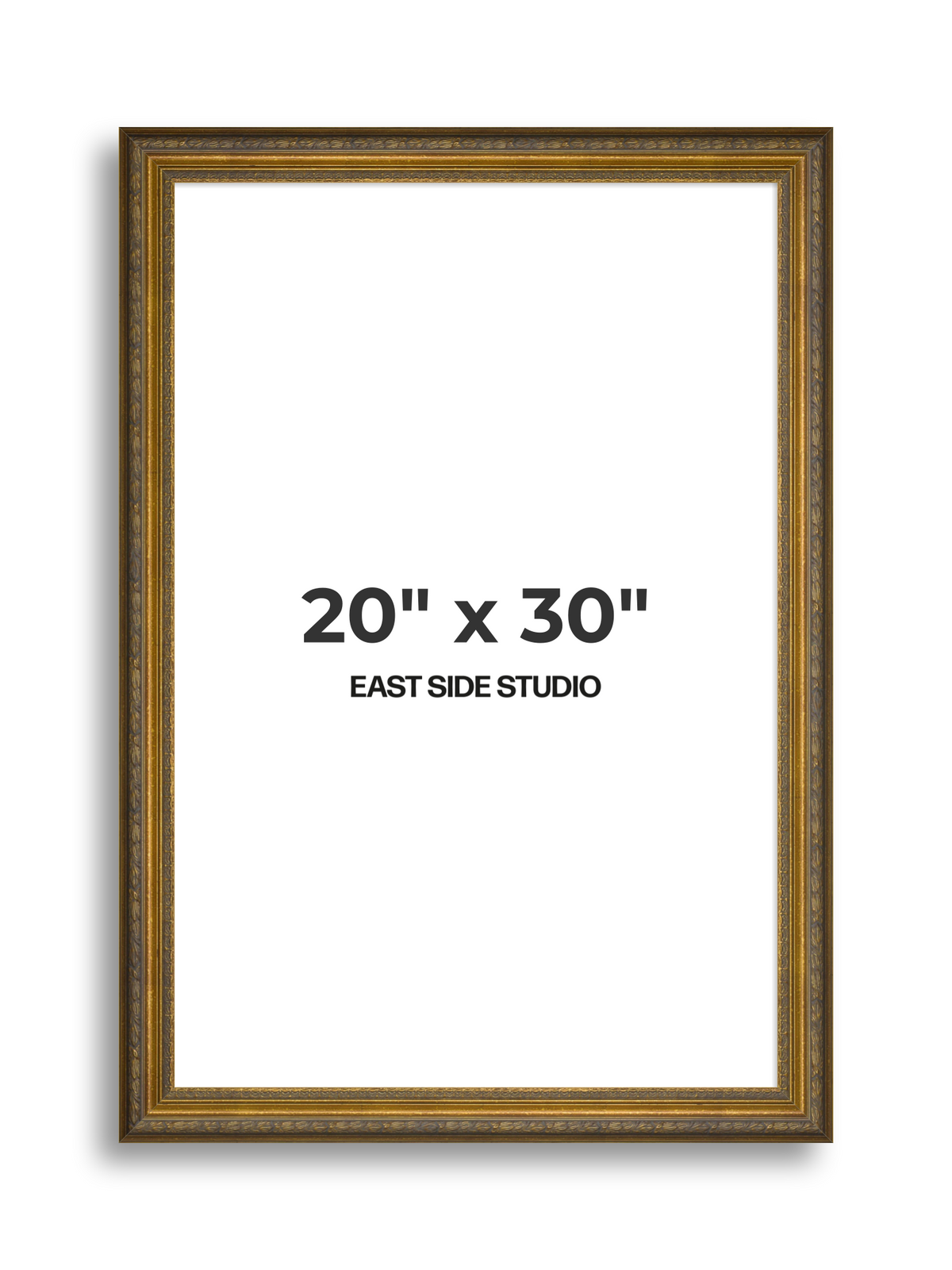 Frieze Antique Gold 20" x 30" picture frame