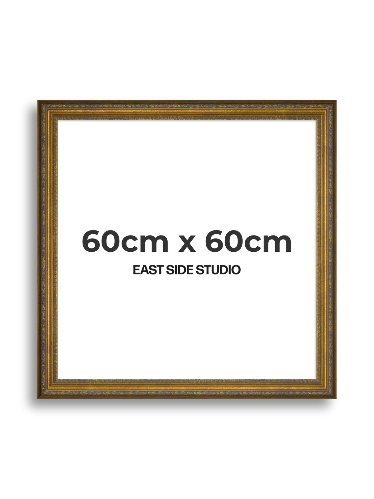 Frieze Antique Gold 60cm x 60cm picture frame