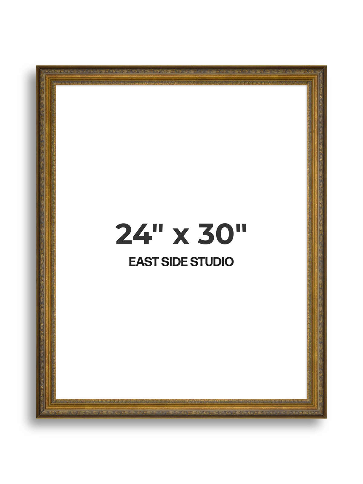 Frieze Antique Gold 24" x 30" picture frame
