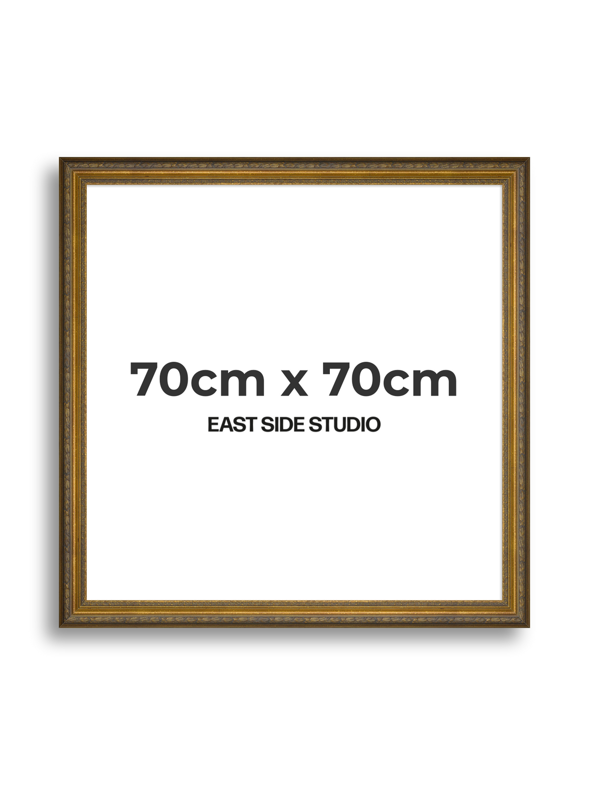 Frieze Antique Gold 70cm x 70cm picture frame