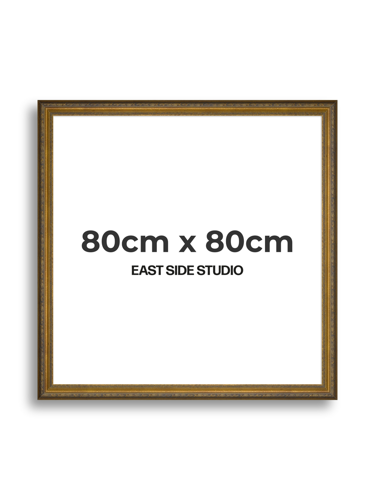 Frieze Antique Gold 80cm x 80cm picture frame