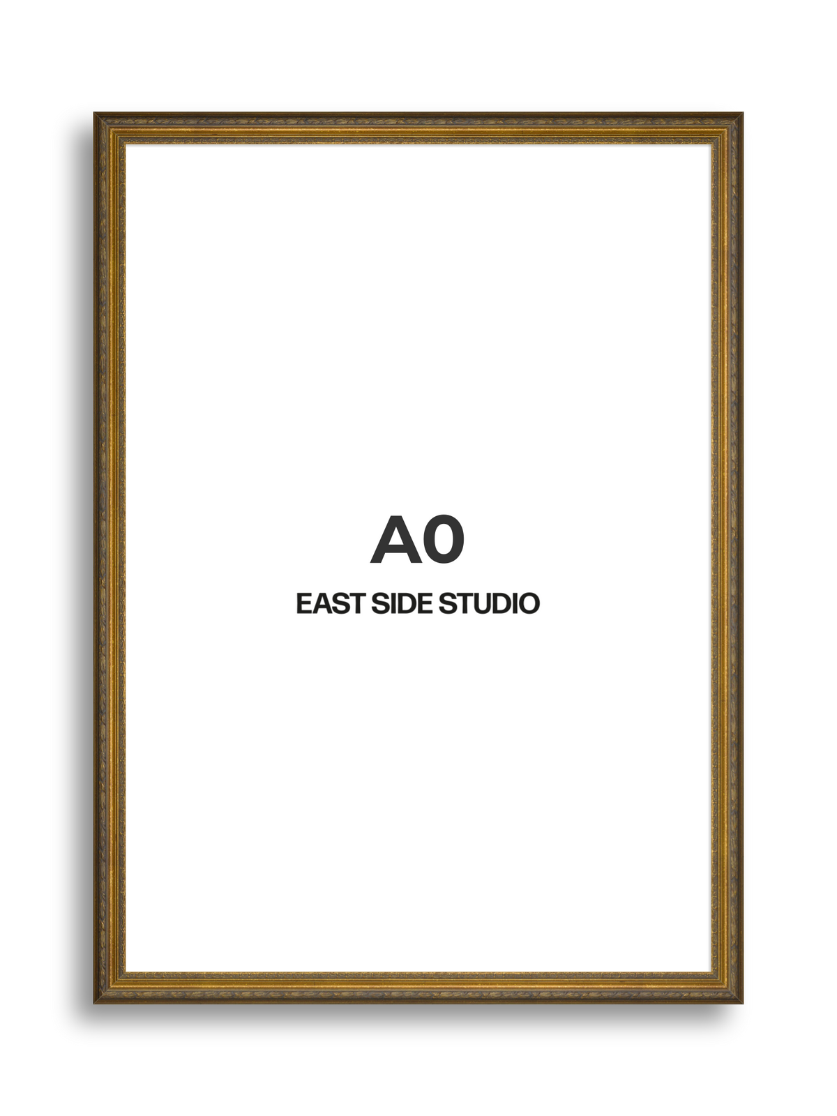 Frieze Antique Gold A0 picture frame