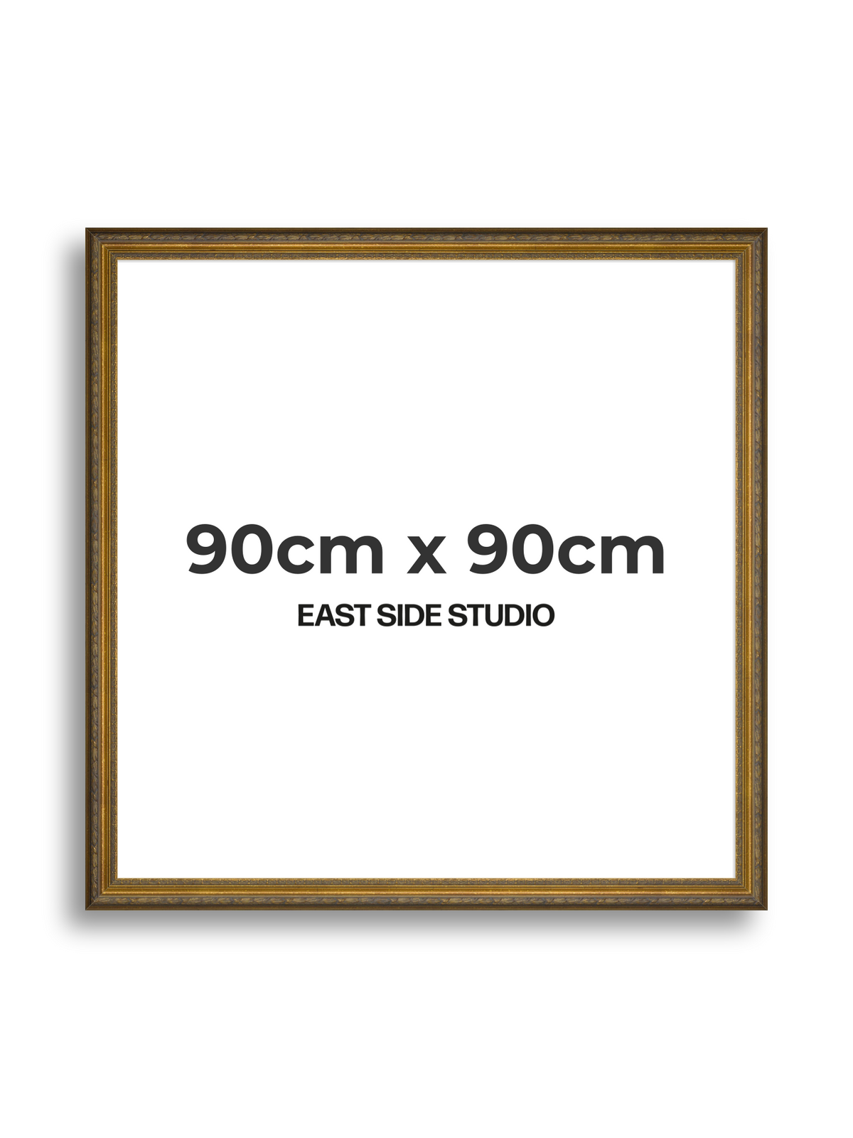 Frieze Antique Gold 90cm x 90cm picture frame