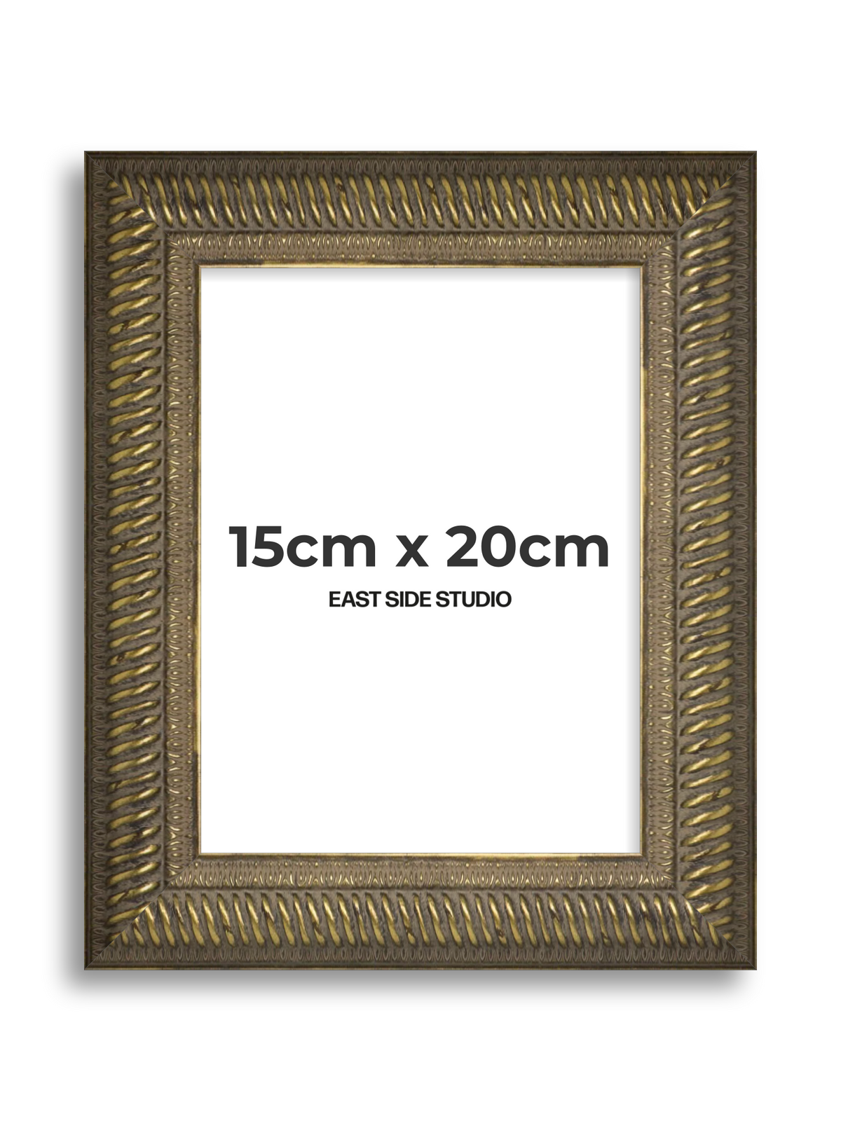 Torsade Aged Gold 15cm x 20cm picture frame